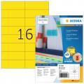 [4256] Herma Haftetiketten 105x37 mm Gelb, 1.600 Etiketten pro Packung